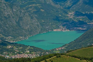 View from Monte Generoso clipart