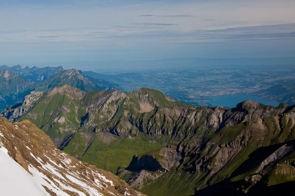 View from the Schilthorn mountain — Stock Photo, Image