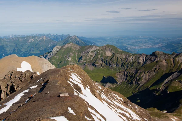 View Schilthorn Mountain Switzerland — Stock Photo, Image