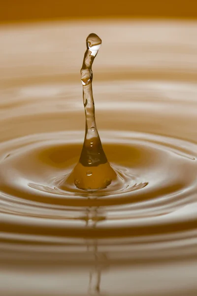 stock image Water drop splashing