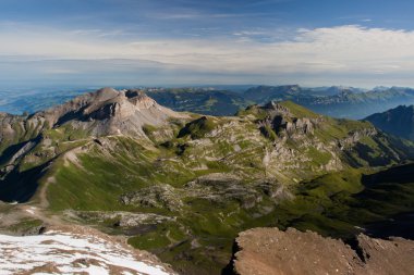 schilthorn dağ İsviçre'den göster