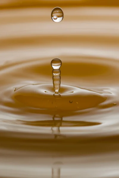 stock image Water drop splashing