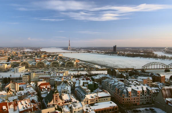 Vieille vue Riga — Photo