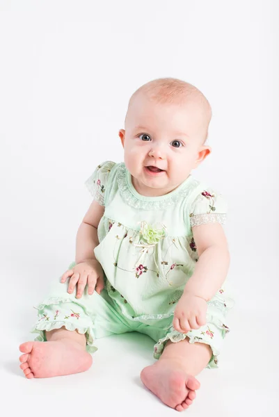 The small beautiful smiling girl Royalty Free Stock Images