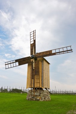 Old windmill clipart