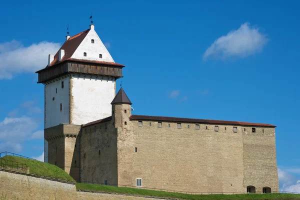 Нарвский замок. Эстония — стоковое фото