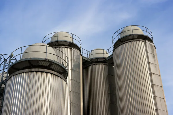 stock image Industrial sky