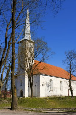 eski bir kilise. Estonya