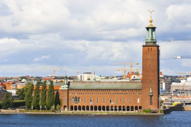 Belediye Binası. Stockholm, İsveç