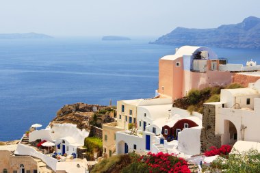 Santorini Adası. Yunanistan