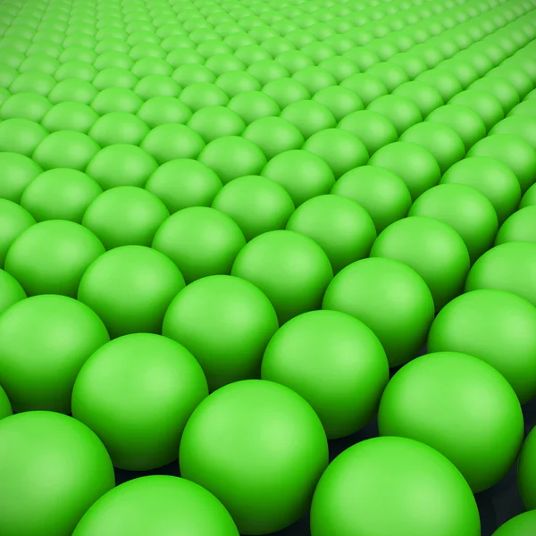 Зелені кульки — стокове фото
