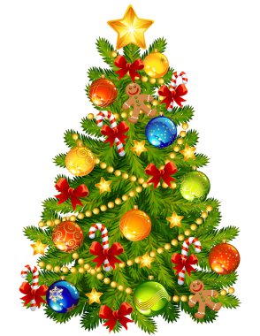 Christmas tree clipart