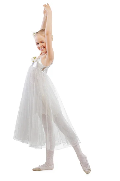 Kid ballet dancer — Stock Photo, Image