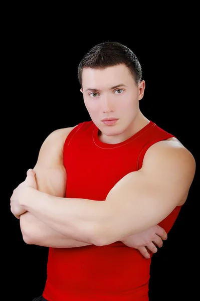 Sterke bodybuilder man — Stockfoto