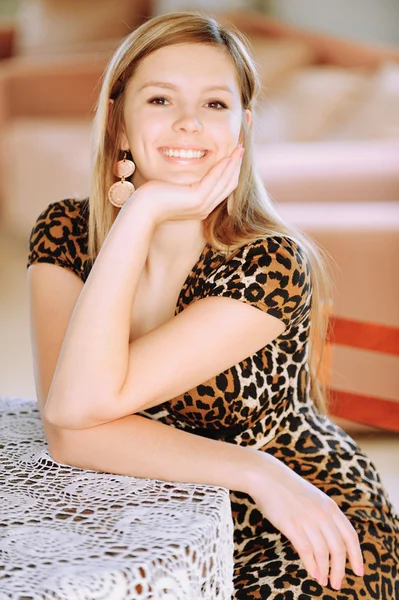 Portrait of charming young woman — Stock Photo, Image