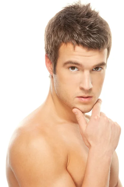 Portrait of a muscular man — Stock Photo, Image