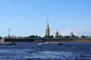 The Peter and Paul fortress clipart