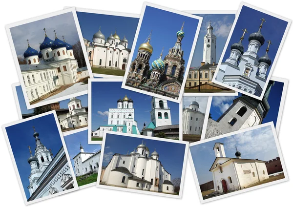 Russische orthodoxe kerken — Stockfoto