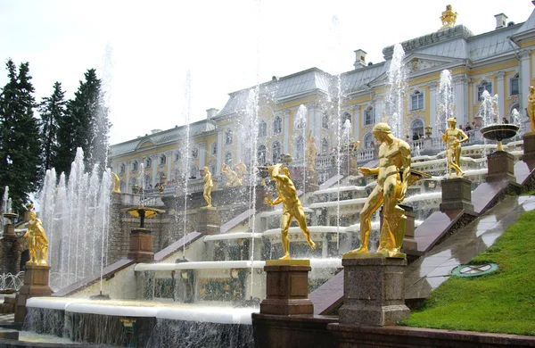 stock image Fountain in Petrodvorets