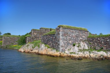 Kale suomenlinna (sveaborg) üzerinde deniz, çevre helsinki, Finlandiya üzerinden görüntülemek