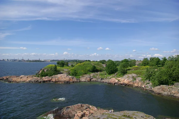 Suomenlinna Wyspa Bałtyku Pobliżu Helsinki Finlandia — Zdjęcie stockowe