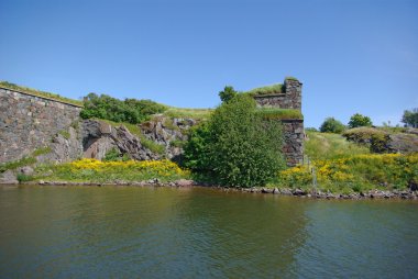 Kale suomenlinna deniz, helsinki, Finlandiya görüntüleyin