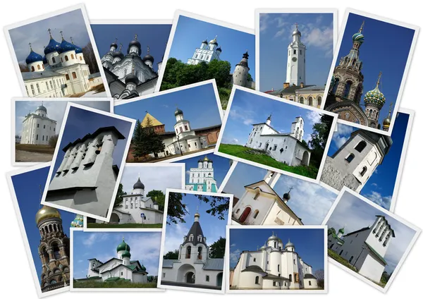Antiguas iglesias ortodoxas — Foto de Stock