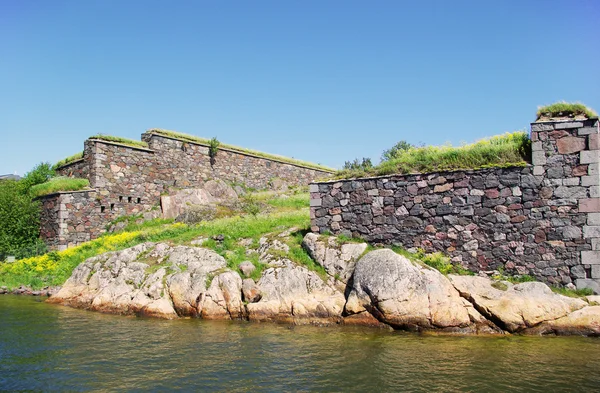 Suomenlinna - Švédsko mořské pevnosti — Stock fotografie
