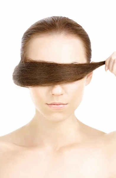 Блокування волосся — стокове фото