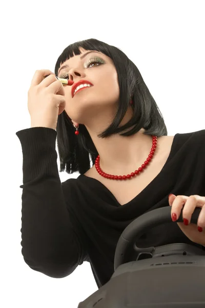 Make-up na cestách — Stock fotografie