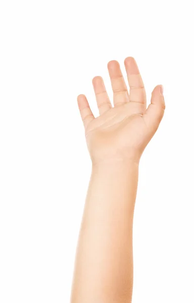 Mão de crianças — Fotografia de Stock