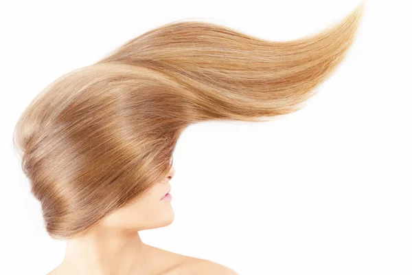 Girl with beautiful hair — Stock Photo, Image