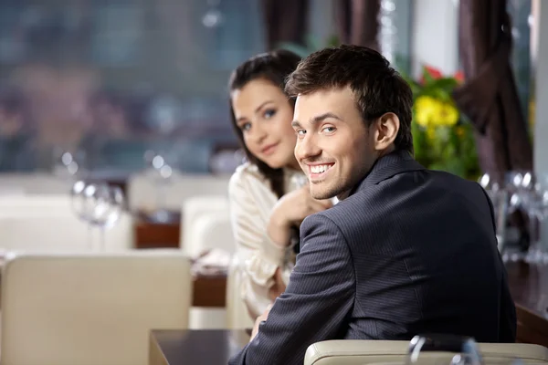 Termin im Restaurant — Stockfoto