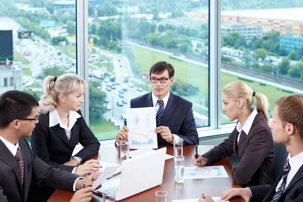 The meeting — Stock Photo, Image