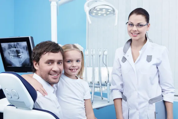 Médico Familia Consultorio Dental —  Fotos de Stock