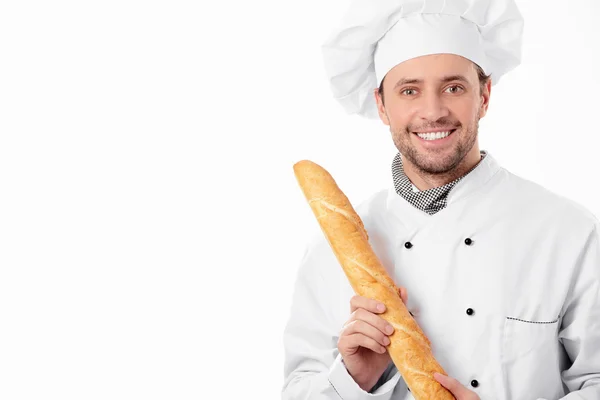 Бейкер хліба — стокове фото