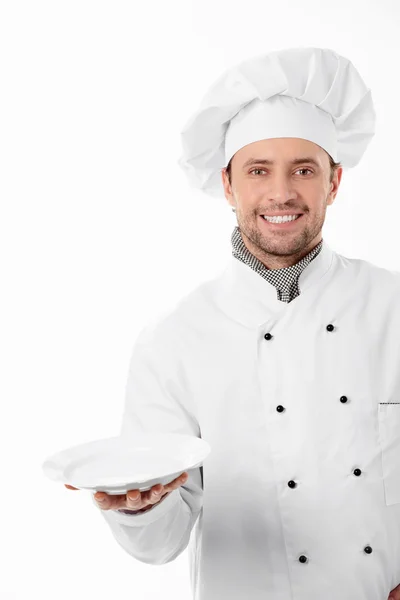 Mutlu aşçı — Stok fotoğraf