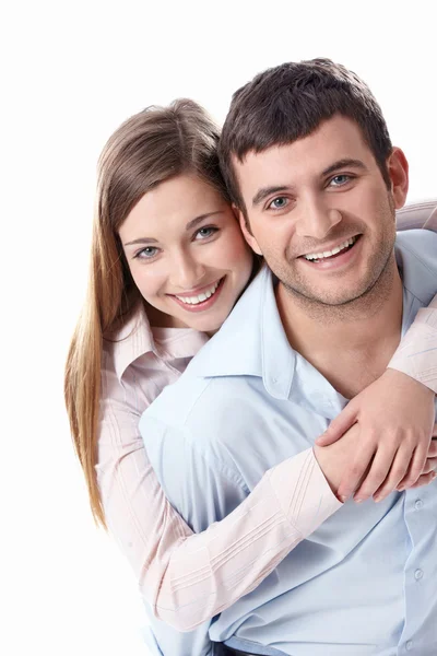 Couple souriant Images De Stock Libres De Droits