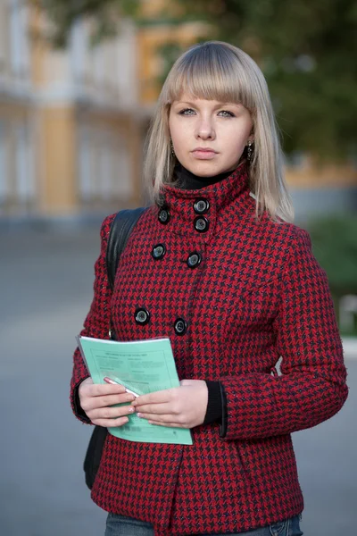 Portrait of student — Stock Photo, Image