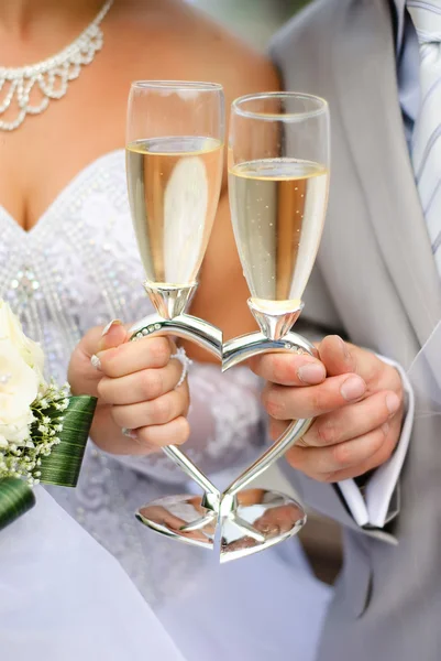 Puchary weselne — Zdjęcie stockowe