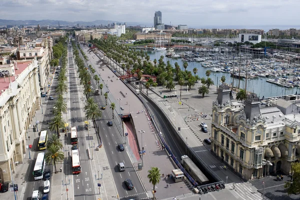 バルセロナの古い港 — ストック写真
