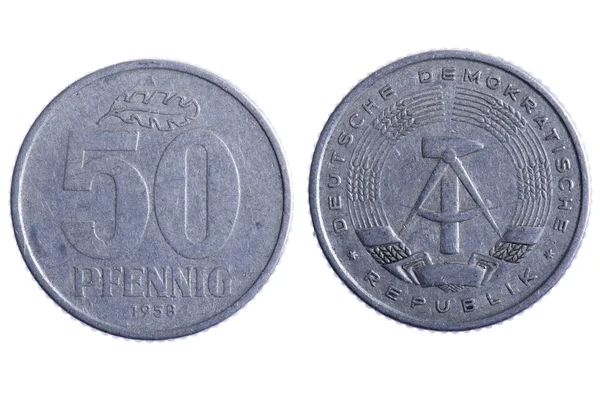 Deutsche republik coins — Stock Photo, Image