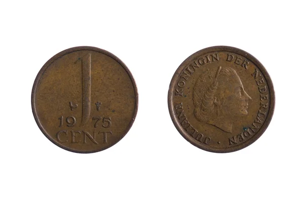 Nizozemsko mince — Stock fotografie