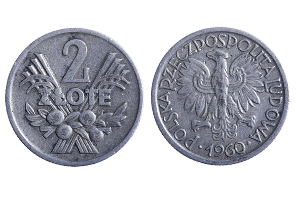ポーランドの硬貨 — ストック写真