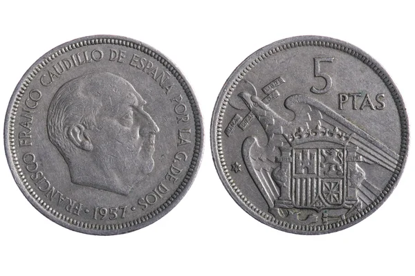Spain coins — Stock Photo, Image