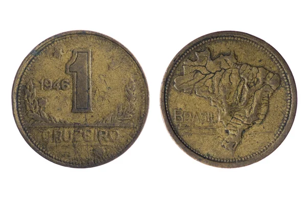 Brasilianische Münzen — Stockfoto