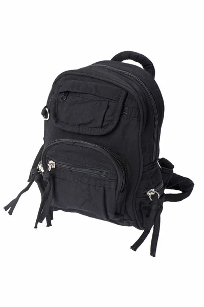 Black rucksack — Stock Photo, Image