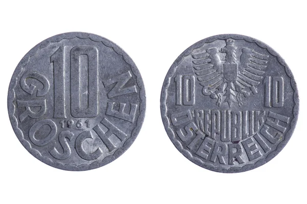 Austria coins — Stock Photo, Image