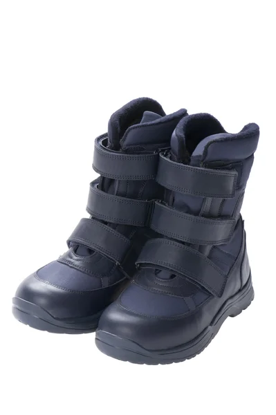 Zimowe buty makro — Zdjęcie stockowe