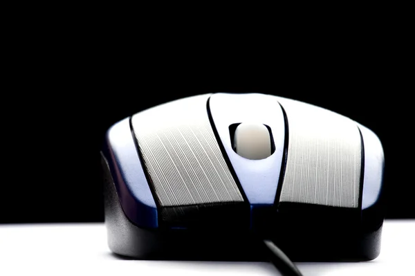 Blue computer mouse — Stock Photo, Image